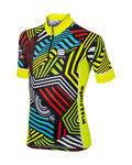 SPORTFUL Tricou de ciclism cu mânecă scurtă - MGF 2016 KIDS - galben/multicolor