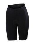 SPORTFUL Pantaloni scurți de ciclism fără bretele - TOTAL COMFORT LADY - negru