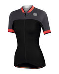 SPORTFUL Tricoul de ciclism fără mâneci - GRACE LADY - negru/gri