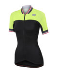 SPORTFUL Tricoul de ciclism fără mâneci - GRACE LADY - galben/negru