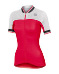 SPORTFUL Tricoul de ciclism fără mâneci - GRACE LADY - alb/roșu