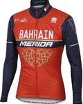 SPORTFUL Tricou de ciclism cu mânecă lungă de vară - B MERIDA 2017 SUMMER - roșu/negru