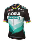 SPORTFUL Tricou de ciclism cu mânecă scurtă - BORA HANSGROHE 2020 - negru/verde/multicolor