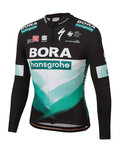 SPORTFUL Tricou de cilism pentru iarnă cu mânecă lungă - BORA 2020 WINTER - verde/negru