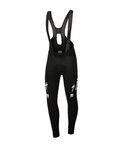SPORTFUL Pantaloni de ciclism lungi cu bretele - BORA 2020 WINTER - negru
