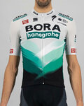 SPORTFUL Tricou de ciclism cu mânecă scurtă - BORA HANSGROHE 2021 - gri/verde