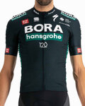 SPORTFUL Tricou de ciclism cu mânecă scurtă - BORA HANSGROHE 2021 - verde/gri