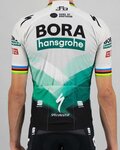 SPORTFUL Tricou de ciclism cu mânecă scurtă - BORA HANSGROHE 2021 - gri/verde