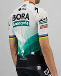 SPORTFUL Tricou de ciclism cu mânecă scurtă - BORA HANSGROHE 2021 - gri/verde