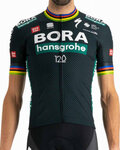 SPORTFUL Tricou de ciclism cu mânecă scurtă - BORA HANSGROHE 2021  - gri/verde