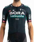 SPORTFUL Tricou de ciclism cu mânecă scurtă - BORA HANSGROHE 2021 - verde/negru