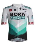 SPORTFUL Tricou de ciclism cu mânecă scurtă - BORA HANSGROHE 2021 - verde/gri
