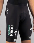 SPORTFUL Pantaloni scurți de ciclism cu bretele - BORA HANSGROHE 2021 - negru