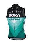 SPORTFUL Vestă de ciclism - BORA HANSGROHE 2019 - verde/negru