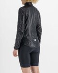 SPORTFUL Jachetă rezistentă la vânt de ciclism - HOT PACK EASYLIGHT W - negru
