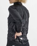 SPORTFUL Jachetă rezistentă la vânt de ciclism - HOT PACK EASYLIGHT W - negru