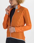 SPORTFUL Jachetă rezistentă la vânt de ciclism - HOT PACK EASYLIGHT W - portocaliu