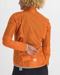 SPORTFUL Jachetă rezistentă la vânt de ciclism - HOT PACK EASYLIGHT W - portocaliu