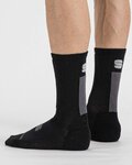 SPORTFUL Șosete clasice de ciclism - MERINO WOOL 18 - negru