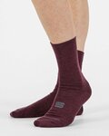 SPORTFUL Șosete clasice de ciclism - WOOL WOMAN 16 - bordo