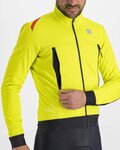 SPORTFUL Jachetă termoizolantă de ciclism - FIANDRE WARM - galben