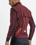 SPORTFUL Jachetă termoizolantă de ciclism - FIANDRE WARM - bordo