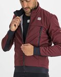SPORTFUL Jachetă termoizolantă de ciclism - FIANDRE WARM - bordo