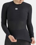 SPORTFUL Tricou de ciclism cu mânecă lungă - BODYFIT PRO WOMAN - negru