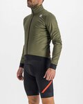 SPORTFUL Jachetă rezistentă la vânt de ciclism - FIANDRE PRO MEDIUM - verde/negru