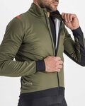 SPORTFUL Jachetă rezistentă la vânt de ciclism - FIANDRE PRO MEDIUM - verde/negru