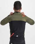 SPORTFUL Jachetă rezistentă la vânt de ciclism - FIANDRE PRO MEDIUM - verde/negru