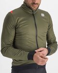 SPORTFUL Jachetă rezistentă la vânt de ciclism - FIANDRE PRO MEDIUM - verde/negru