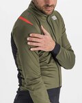 SPORTFUL Jachetă rezistentă la vânt de ciclism - FIANDRE PRO MEDIUM - verde/negru