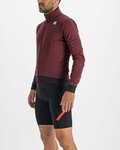 SPORTFUL Jachetă rezistentă la vânt de ciclism - FIANDRE PRO MEDIUM - roșu/negru