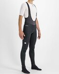 SPORTFUL Pantaloni de ciclism lungi cu bretele - INFINIUM - negru