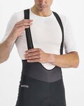 SPORTFUL Pantaloni de ciclism lungi cu bretele - INFINIUM - negru