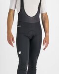 SPORTFUL Pantaloni de ciclism lungi cu bretele - INFINIUM - negru