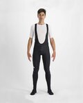 SPORTFUL Pantaloni de ciclism lungi cu bretele - NEO - negru