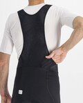SPORTFUL Pantaloni de ciclism lungi cu bretele - NEO - negru