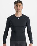 SPORTFUL Tricou de ciclism cu mânecă lungă - MIDWEIGHT LAYER - negru