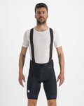 SPORTFUL Pantaloni scurți de ciclism cu bretele - BODYFIT PRO LTD - negru