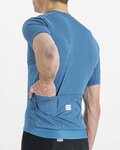 SPORTFUL Tricou de ciclism cu mânecă scurtă - MATCHY - albastru