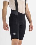 SPORTFUL Pantaloni scurți de ciclism cu bretele - TOTAL COMFORT - negru