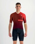 SPORTFUL Tricou de ciclism cu mânecă scurtă - BOMBER - roșu