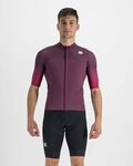 SPORTFUL Tricou de ciclism cu mânecă scurtă - MIDSEASON PRO - bordo
