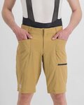 SPORTFUL Pantaloni scurți de ciclism fără bretele - GIARA - maro