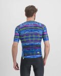 SPORTFUL Tricou de ciclism cu mânecă scurtă - GLITCH BOMBER - albastru