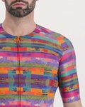 SPORTFUL Tricou de ciclism cu mânecă scurtă - GLITCH BOMBER - verde