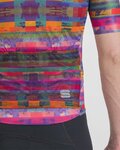 SPORTFUL Tricou de ciclism cu mânecă scurtă - GLITCH BOMBER - verde