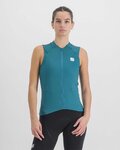 SPORTFUL Tricoul de ciclism fără mâneci - MATCHY LADY - albastru
